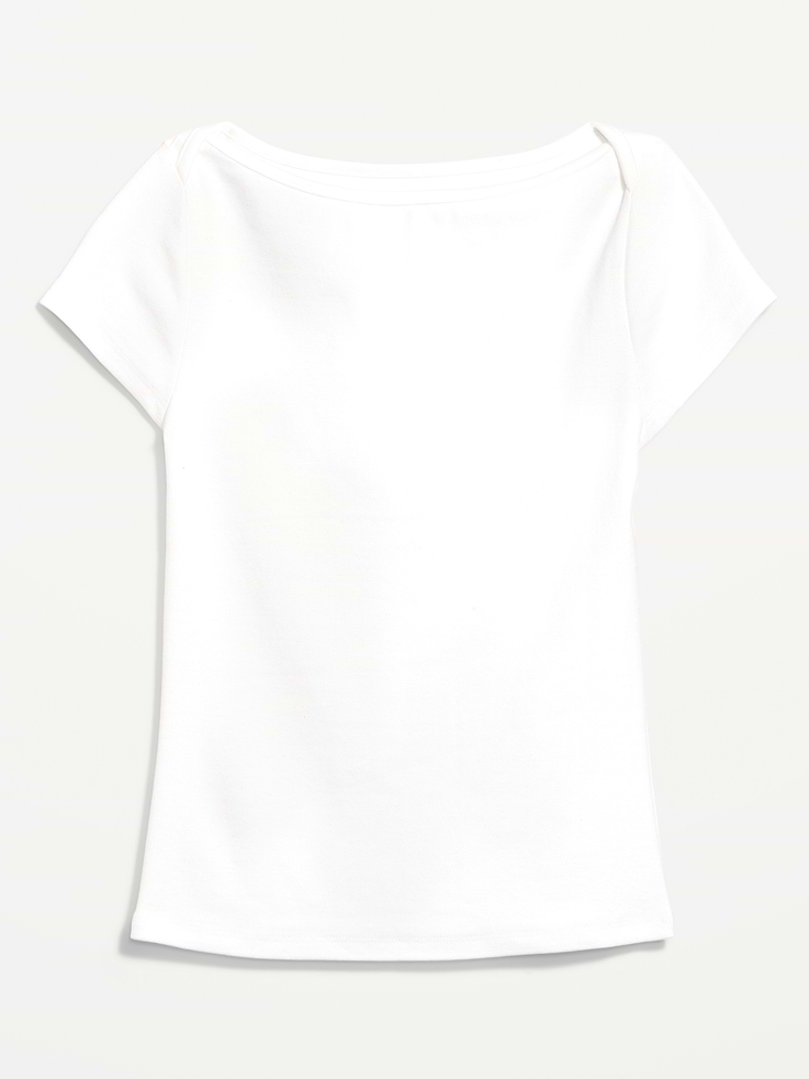 Image number 5 showing, Snug Boatneck T-Shirt