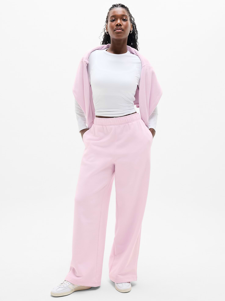 Image number 5 showing, Forever Fleece Wide Leg