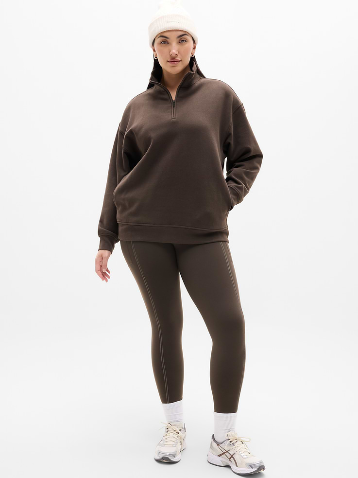 Image number 5 showing, Forever Fleece 1/4 Zip Sweatshirt