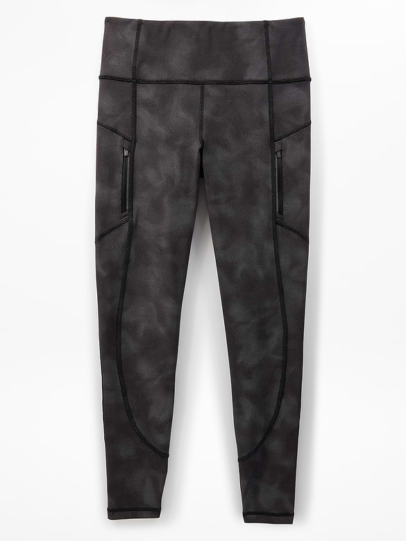Rainier High Rise Reflective Print Legging