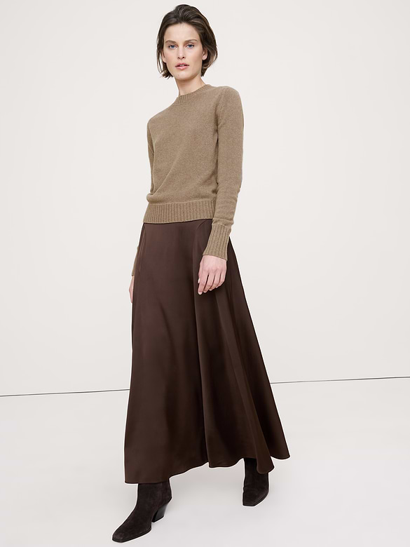 The Fireside Sweater in Merino-Cotton