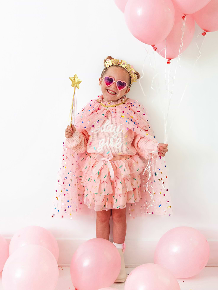 Image number 4 showing, Sweet Wink Birthday Girl Sprinkle Tiered Tutu