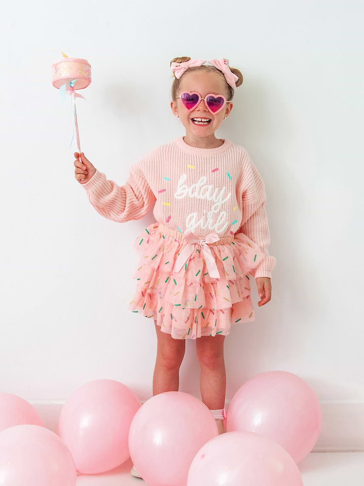 Image number 3 showing, Sweet Wink Birthday Girl Sprinkle Tiered Tutu