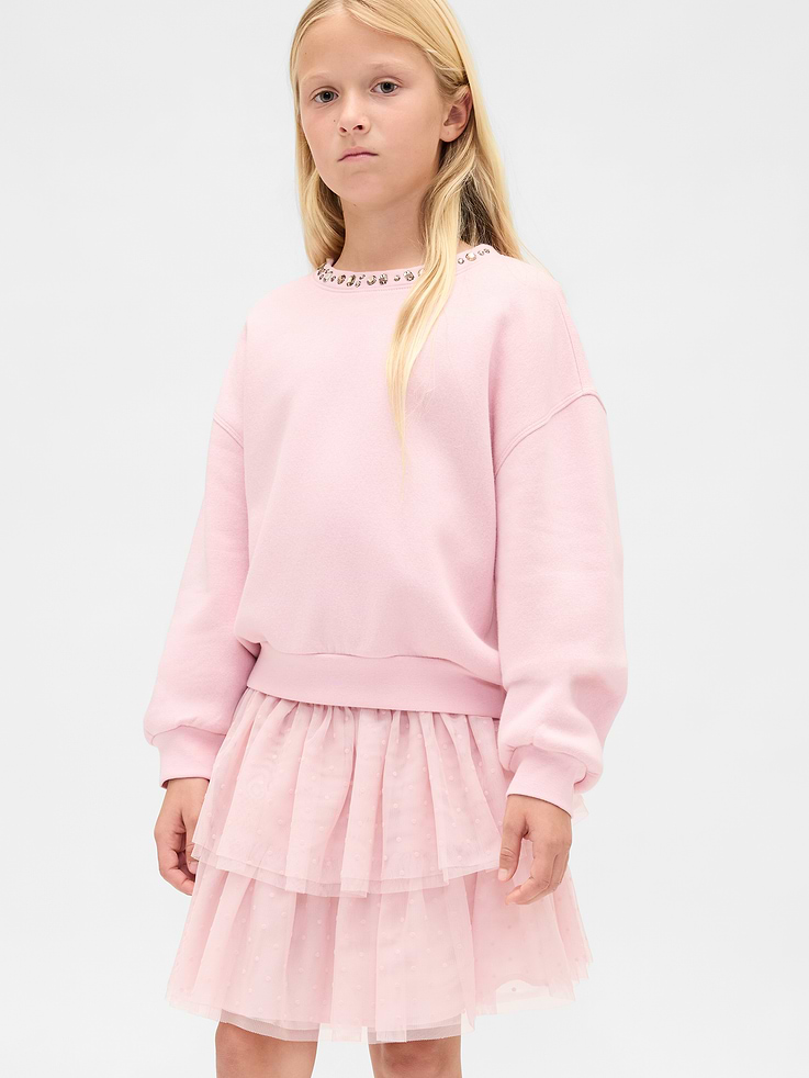 Image number 1 showing, Kids Tiered Tulle Skirt