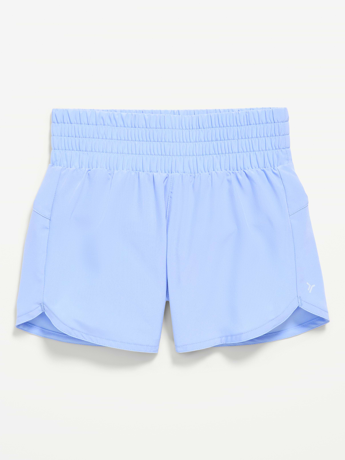 Image number 1 showing, High-Waisted Dolphin-Hem Run Shorts for Girls