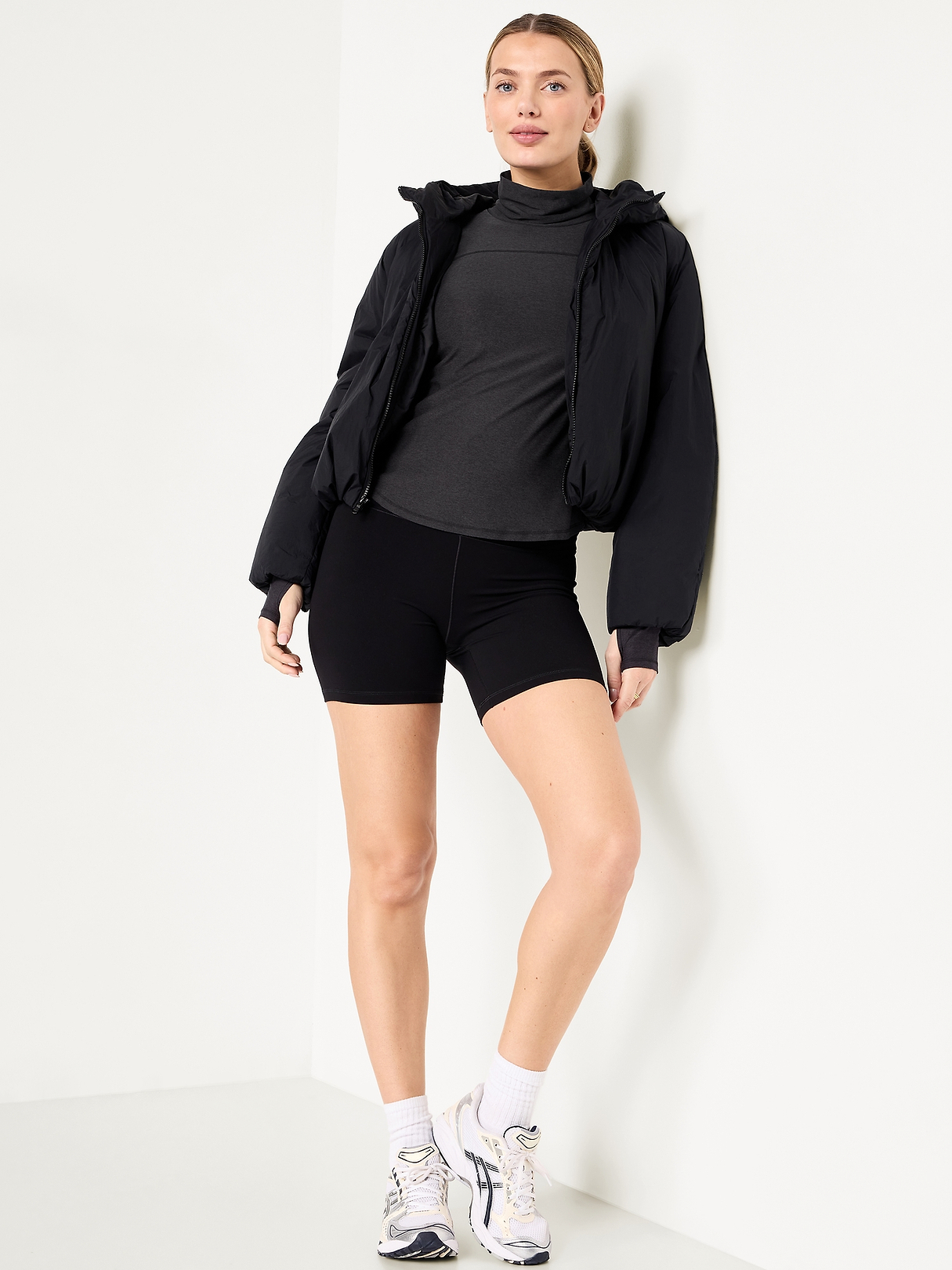 CloudMotion Funnel Neck Top | Old Navy