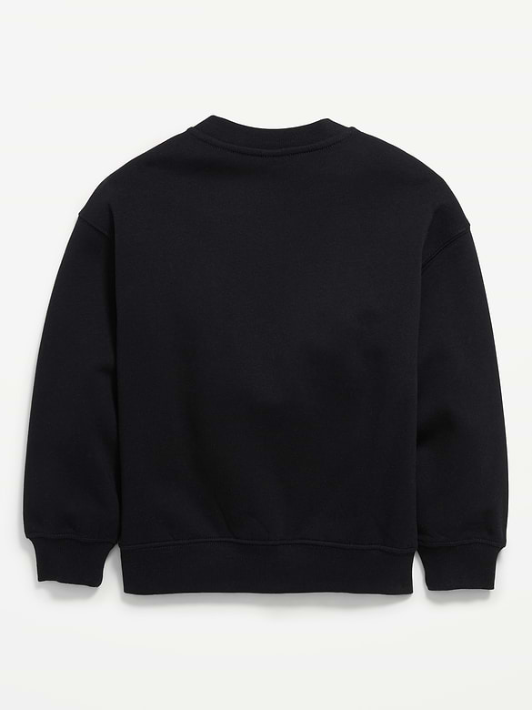 Favorite Fleece Oversized Crew-Neck Sweatshirt for Boys