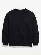 Image number 2 showing, Favorite Fleece Oversized Crew-Neck Sweatshirt for Boys