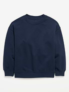 Image number 2 showing, Favorite Fleece Oversized Crew-Neck Sweatshirt for Boys