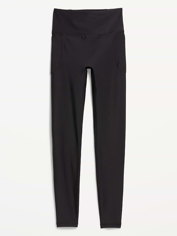 Extra-High Waisted PowerSoft Boundless 7/8 Pocket Leggings – No Front Seam