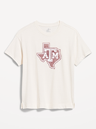 Image number 1 showing, College Crew-Neck T-Shirt for Women