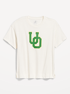 Image number 1 showing, College Crew-Neck T-Shirt for Women