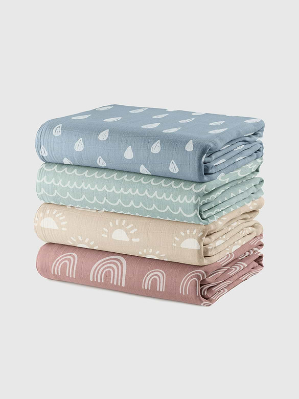 Comfy Cubs Muslin Swaddle Blanket