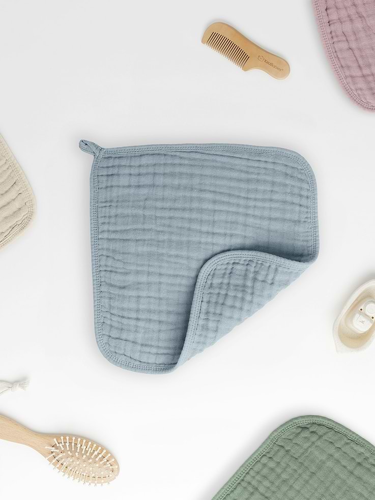 Image 5 of 5, Comfy Cubs Muslin Washcloths