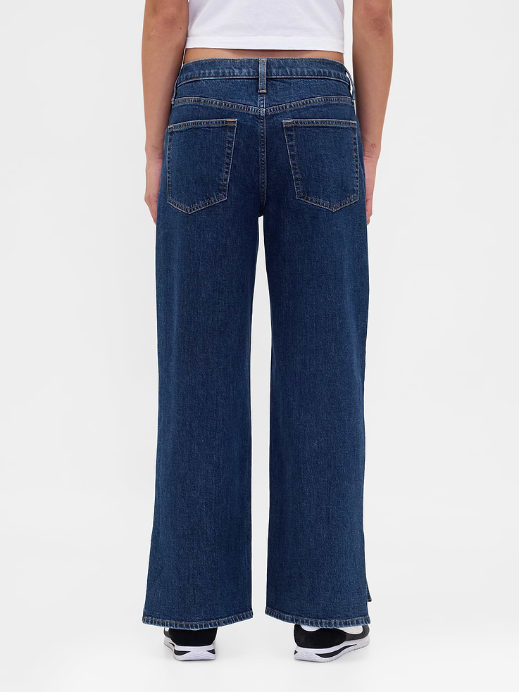 Image number 4 showing, Low Rise Drawcord '90s Loose Jeans