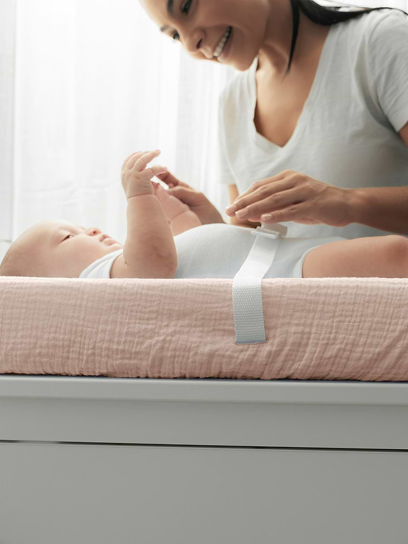 Comfy Cubs Muslin Fitted Changing Pad Cover