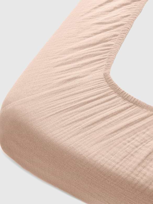 Comfy Cubs Muslin Fitted Crib Sheet
