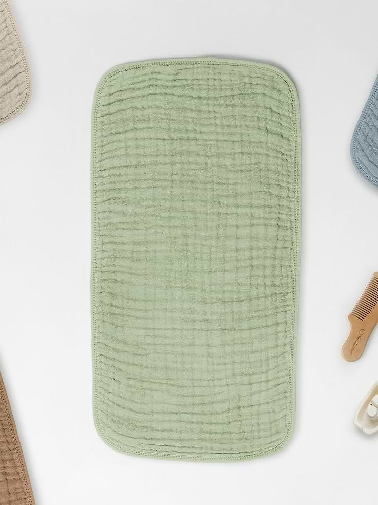 Image 5 of 5, Comfy Cubs Muslin Burp Cloths
