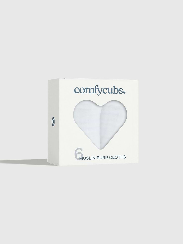 Image number 2 showing, Comfy Cubs Muslin Burp Cloths