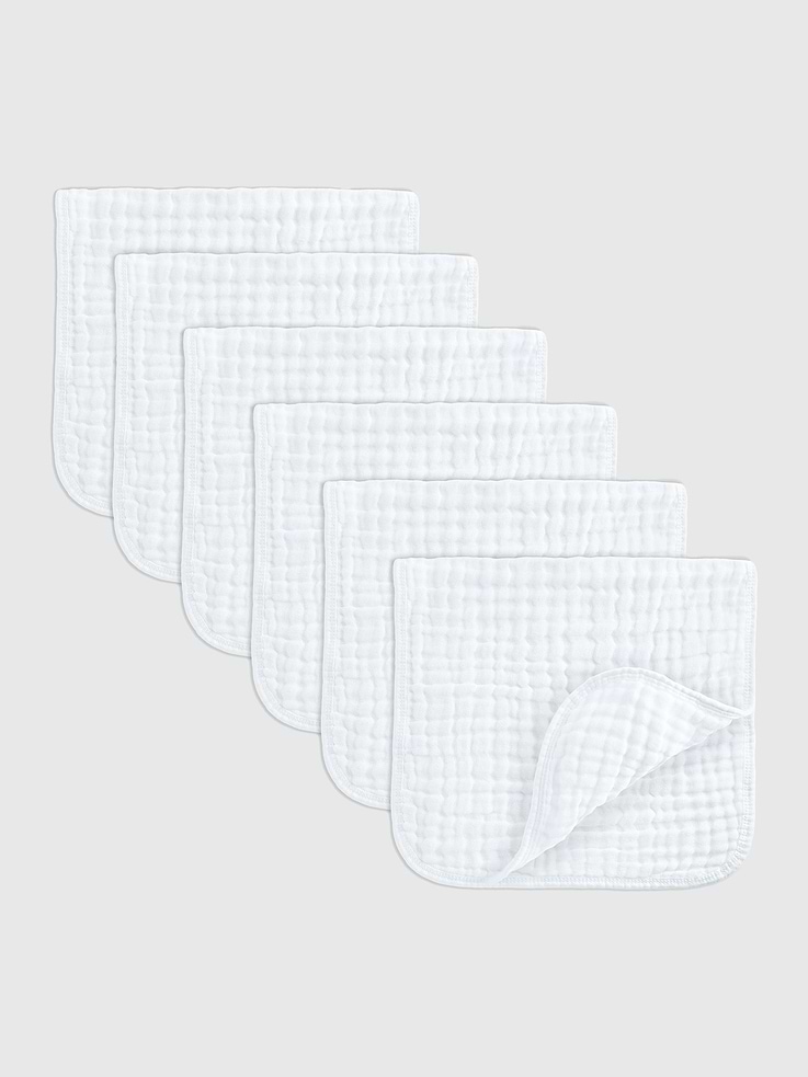 Image number 1 showing, Comfy Cubs Muslin Burp Cloths