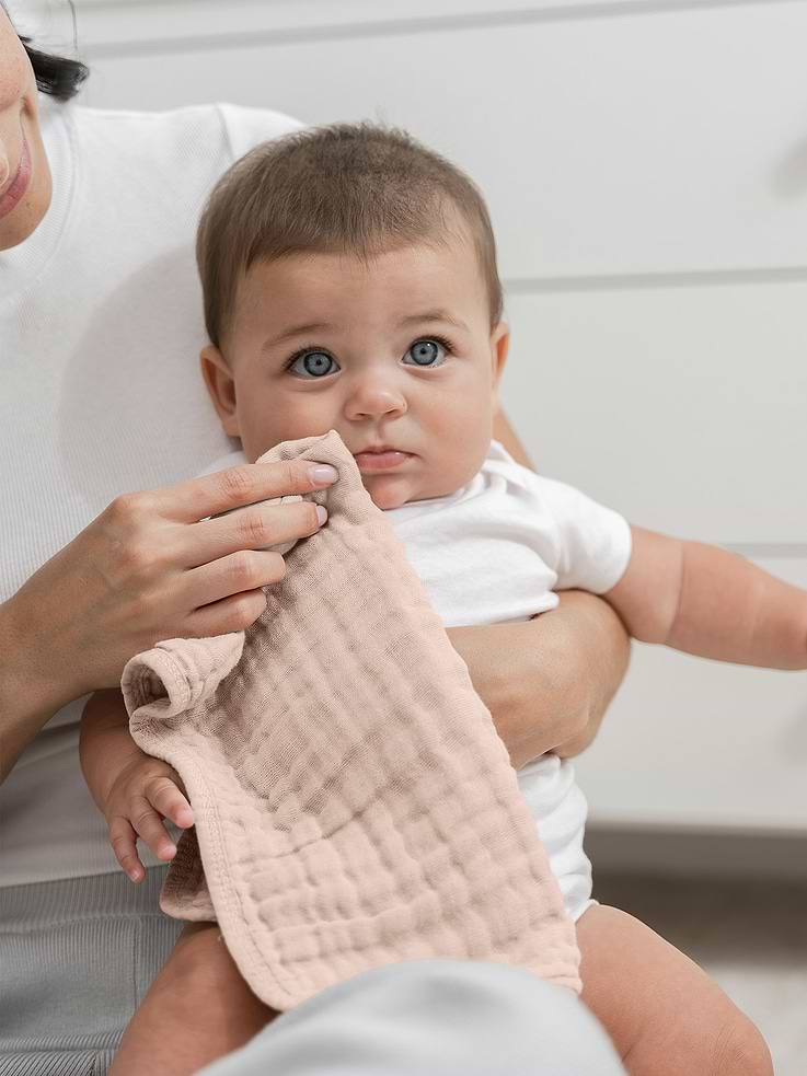 Image 5 of 6, Comfy Cubs Muslin Burp Cloths