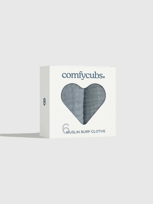 Comfy Cubs Muslin Burp Cloths