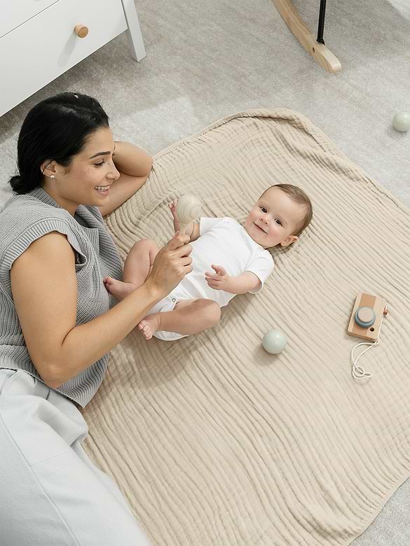 Comfy Cubs Baby Muslin Blanket