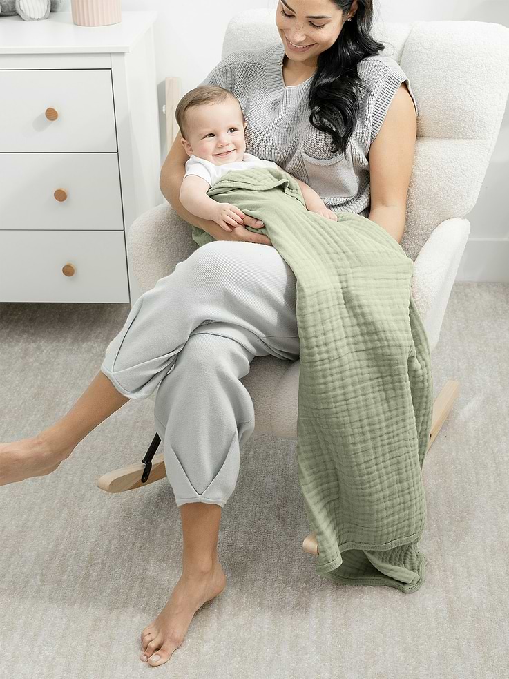 Image number 5 showing, Comfy Cubs Baby Muslin Blanket