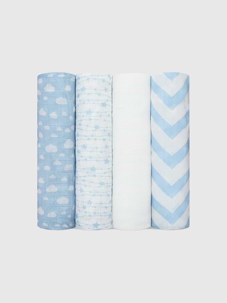 Image number 1 showing, Comfy Cubs Muslin Swaddle Blankets