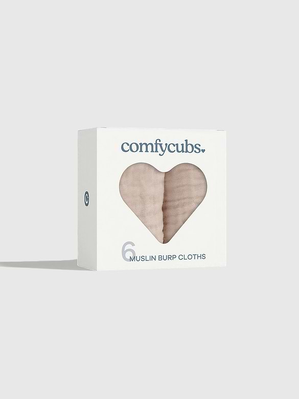 Comfy Cubs Muslin Burp Cloths