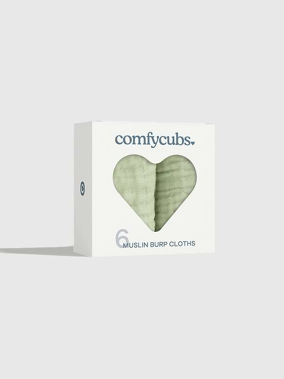 Comfy Cubs Muslin Burp Cloths