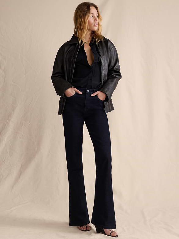 High-Rise Bootcut Jean