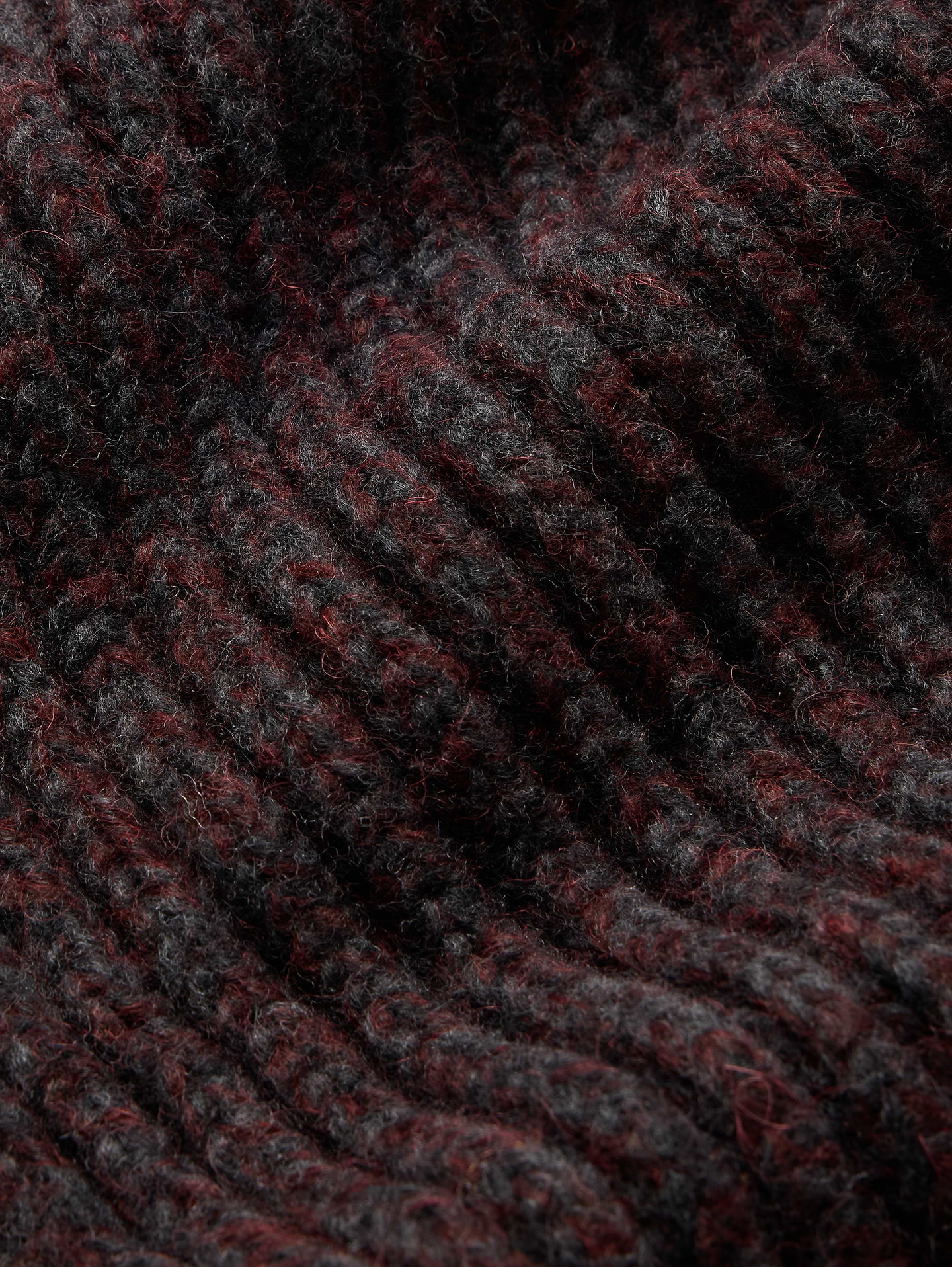 Image number 4 showing, Chunky Alpaca-Wool Blend Ribbed Scarf