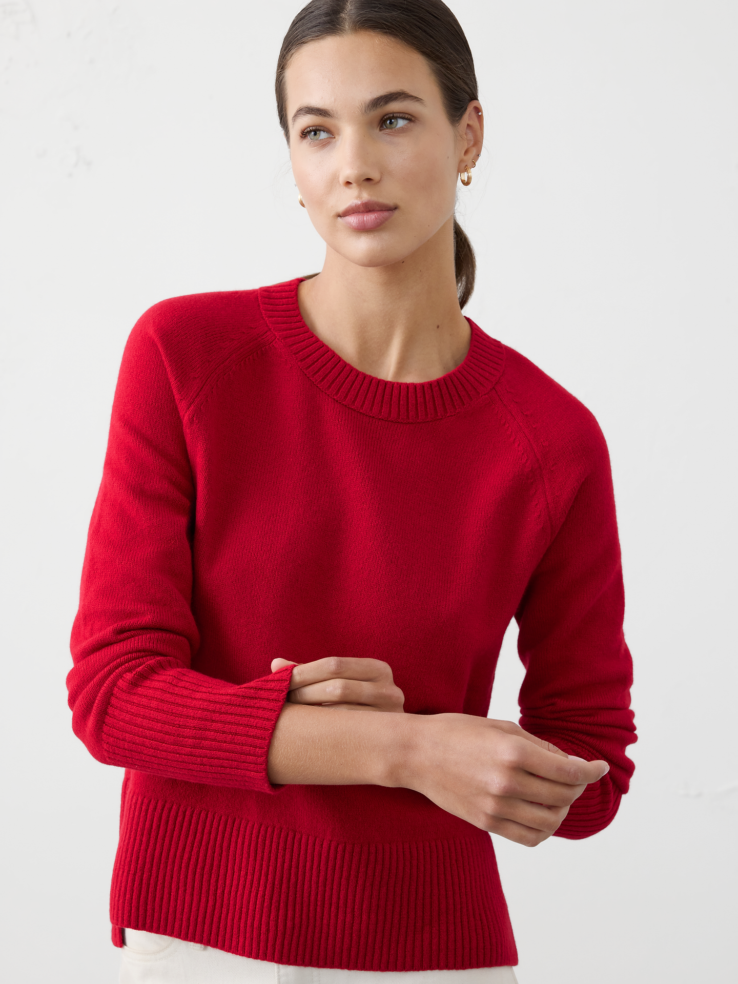 Image number 1 showing, Perfectly Soft Crew-Neck Sweater