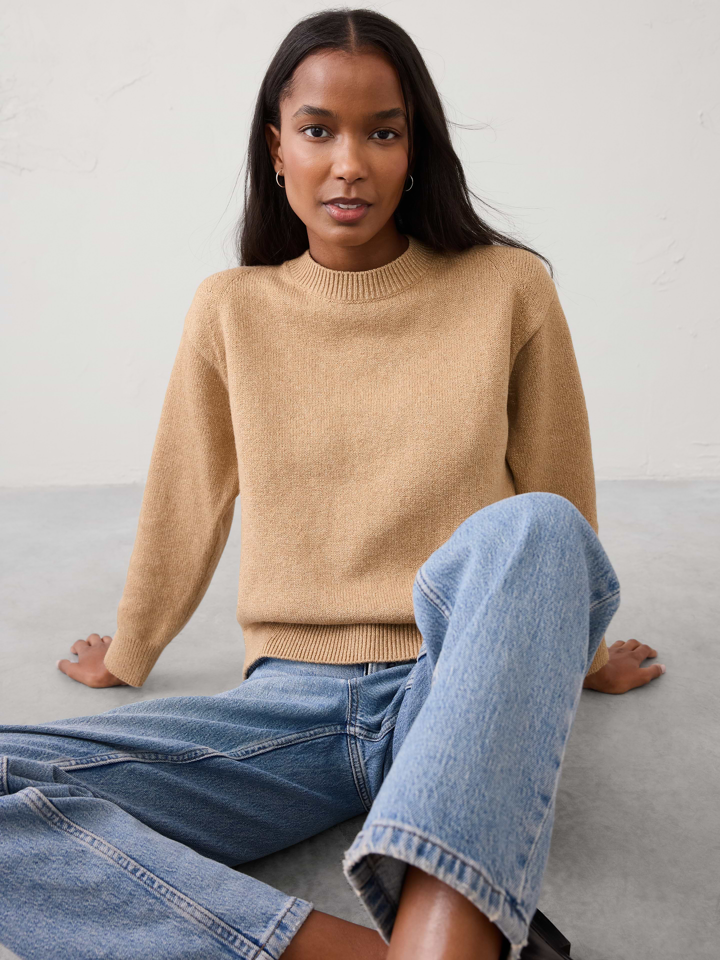 Image number 1 showing, Coveted Crew-Neck Sweater