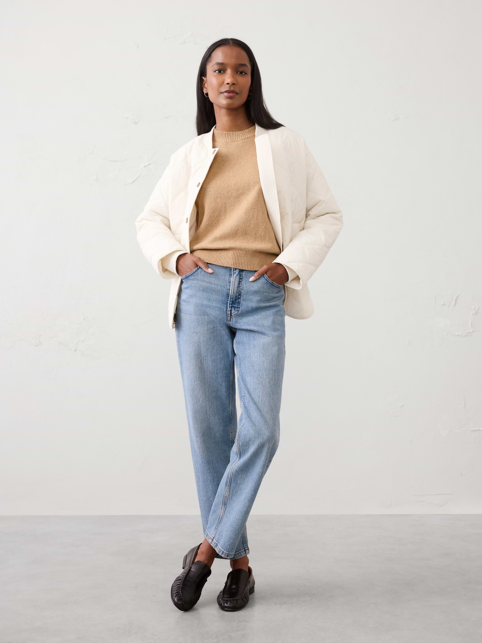 Coveted Crew-Neck Sweater | Banana Republic Factory