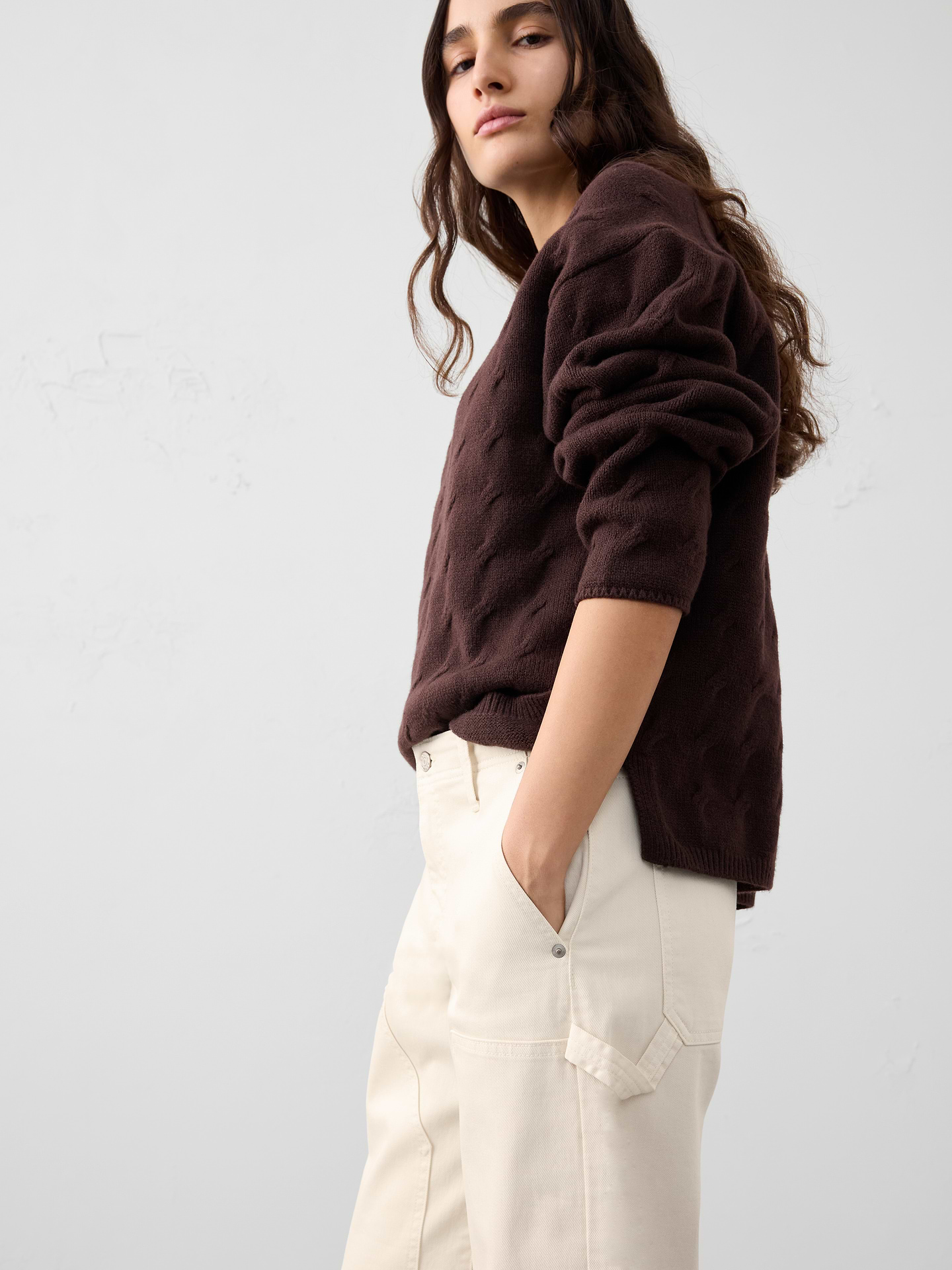Image number 6 showing, Straight Mid-Rise Carpenter Jean