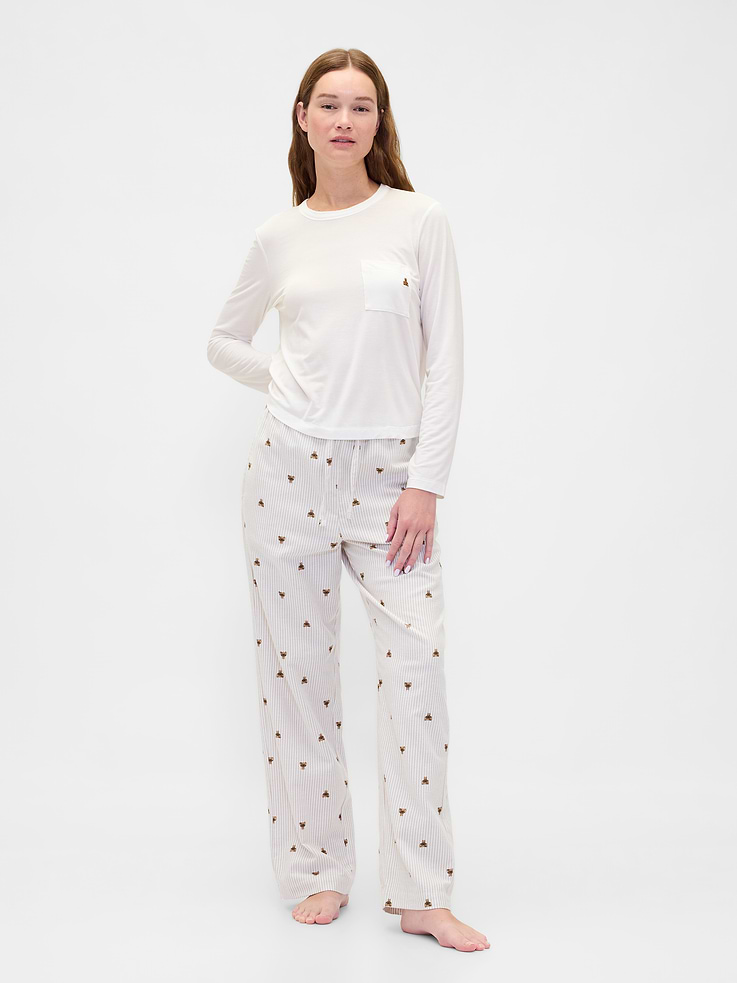 Image number 2 showing, Softest Modal Pocket PJ T-Shirt