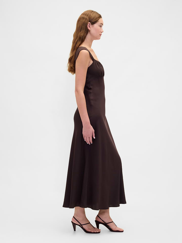 Image number 3 showing, Mixed Media Maxi Dress