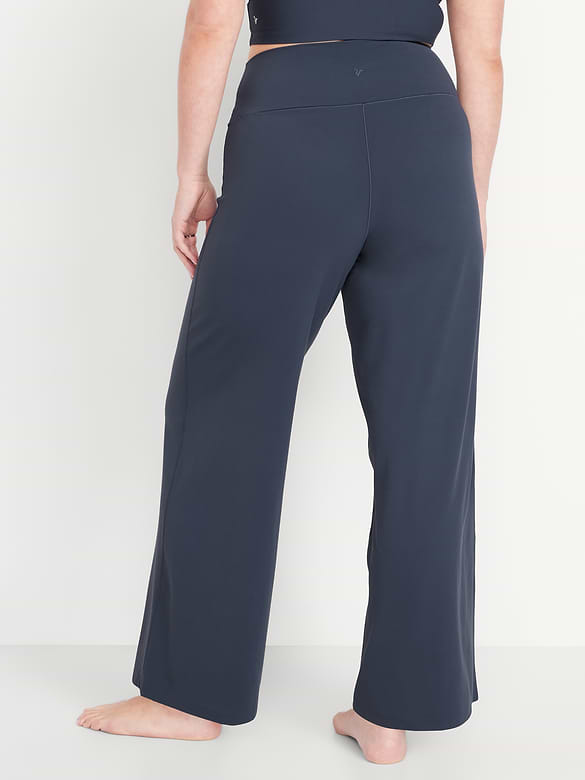 High-Waisted StudioSmooth Wide-Leg Pants