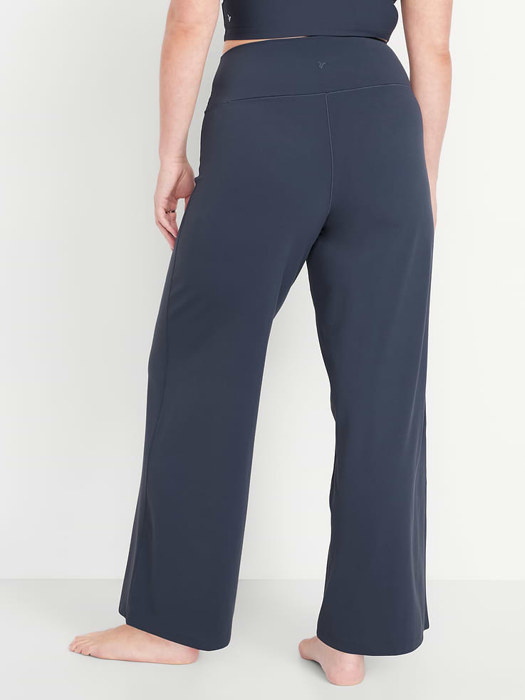 Image number 7 showing, High-Waisted StudioSmooth Wide-Leg Pants