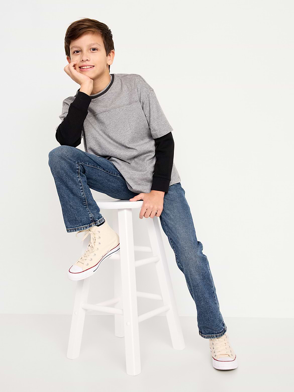 Built-In Flex Boot-Cut Jeans for Boys