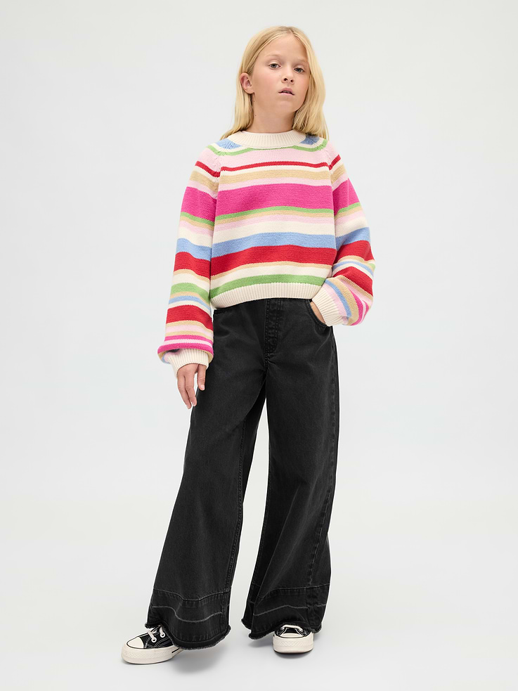 Image number 1 showing, Kids Low Rise Baggy Jeans