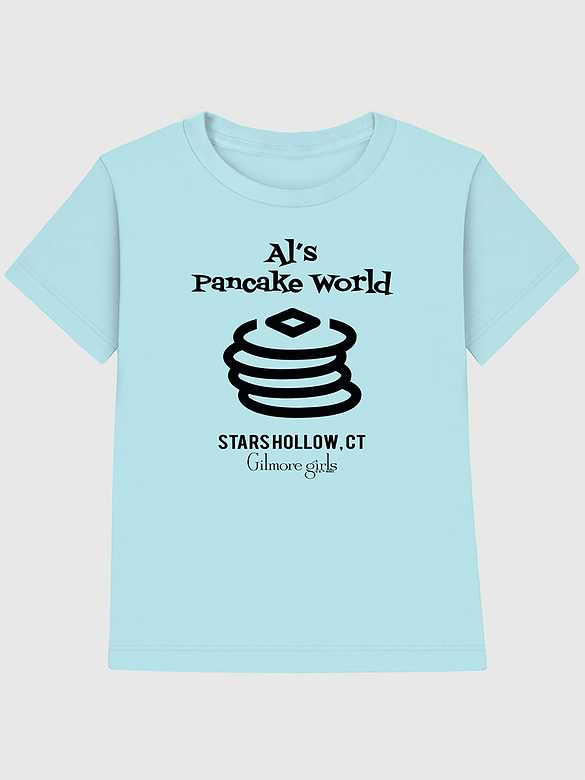 Gilmore Girls Als Pancake World Graphic T-Shirt for Kids