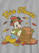 Image number 2 showing, Mickey Classic Thankful Graphic T-Shirt for Kids
