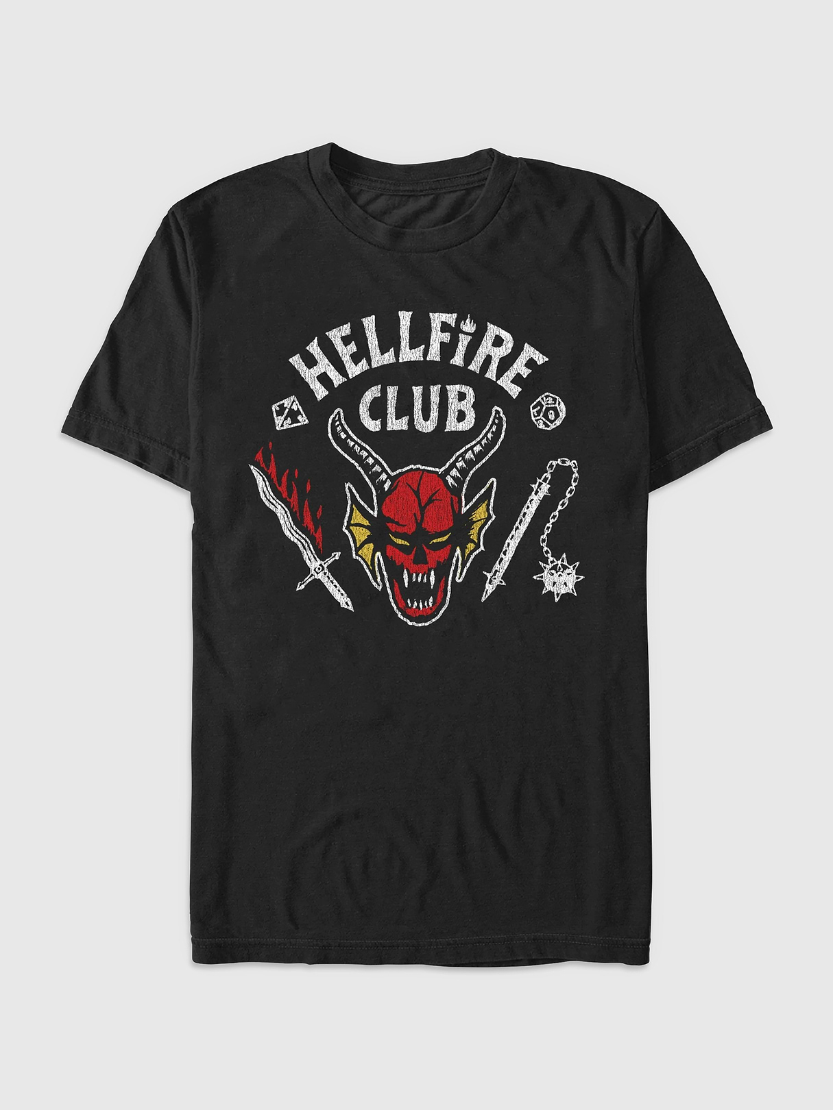 Stranger Things Hellfire Cut Graphic T-Shirt | Old Navy