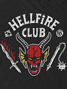Image number 2 showing, Stranger Things Hellfire Cut Graphic T-Shirt