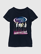 Image 1 of 4, Soft cotton T-shirt., Crewneck., Short sleeves., Officially licensed Backstreet Boys 90S Bsb Back Graphic at front.