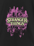 Image 2 of 4, Stranger Things Silhouette Graphic T-Shirt for Girls
