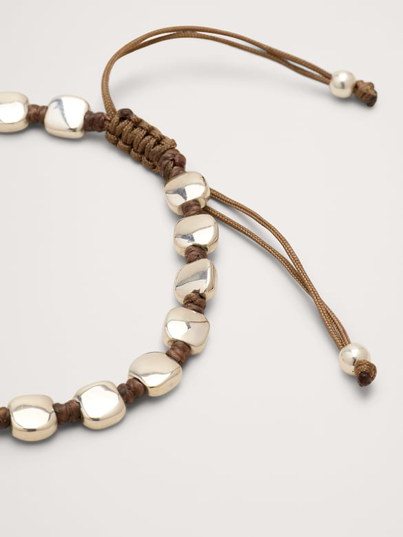 Square Silver Gem Bracelet by Caputo & Co